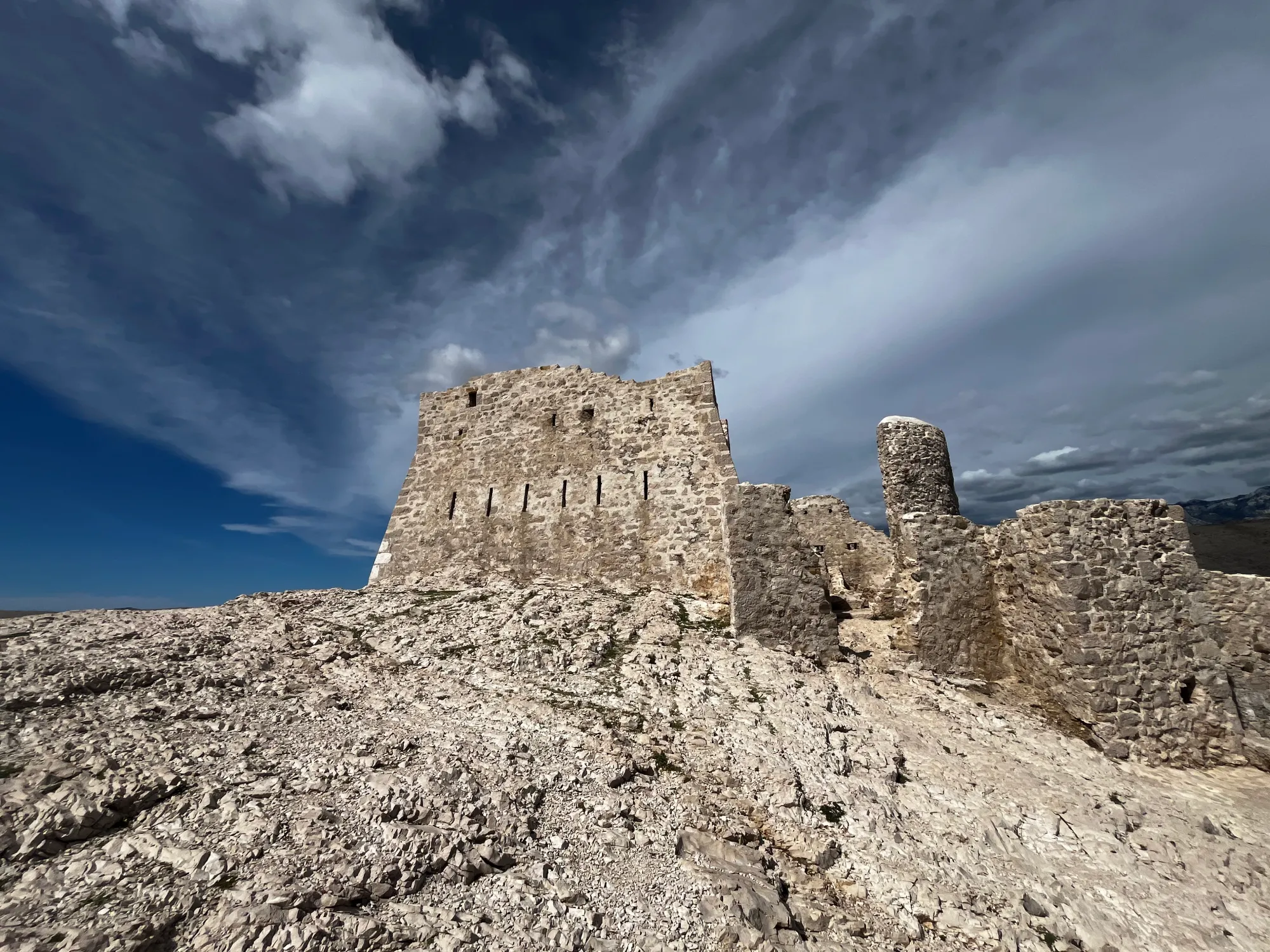 An ancient fortress in Hvar, Croatia