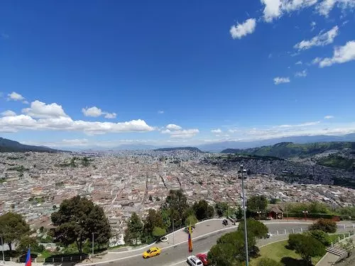 Overlooking Quito